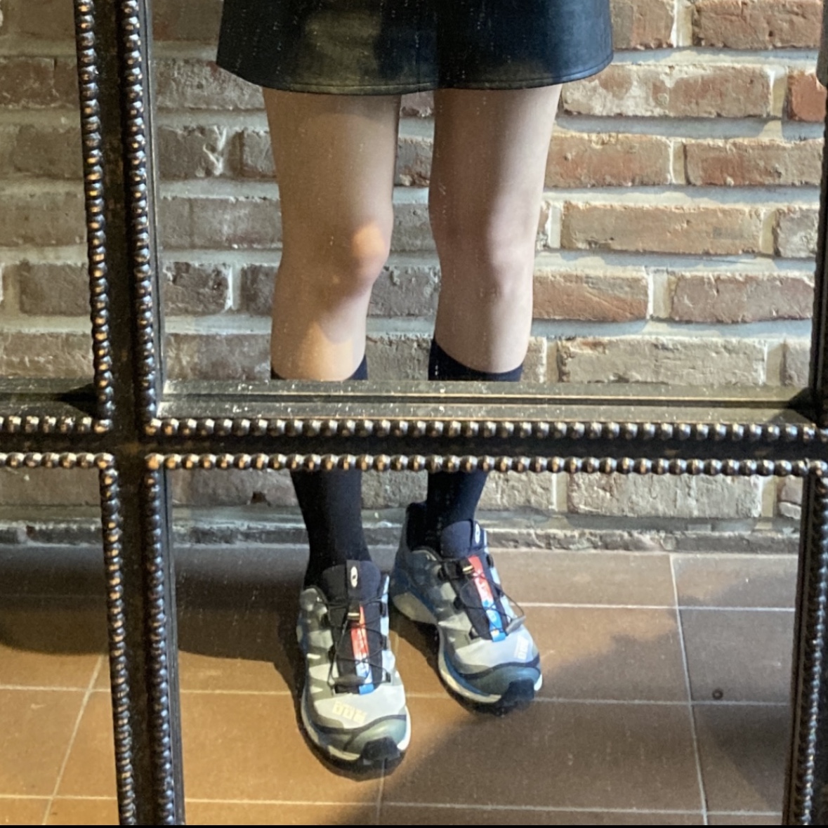 Salomon XT-4 Stormy Weather 착용 스타일 - 3