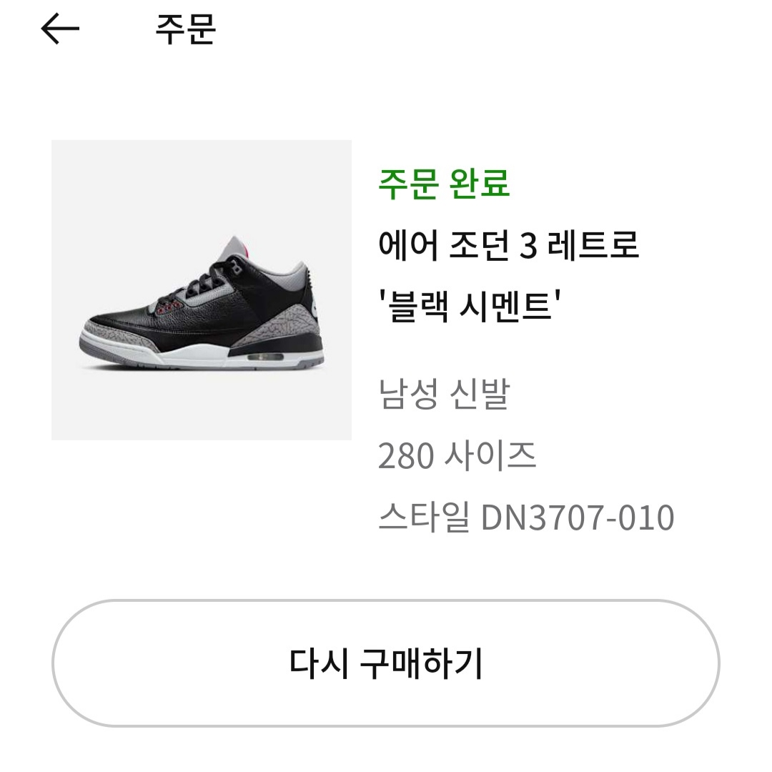 Jordan 3 Retro Black Cement 2024 착용 스타일
