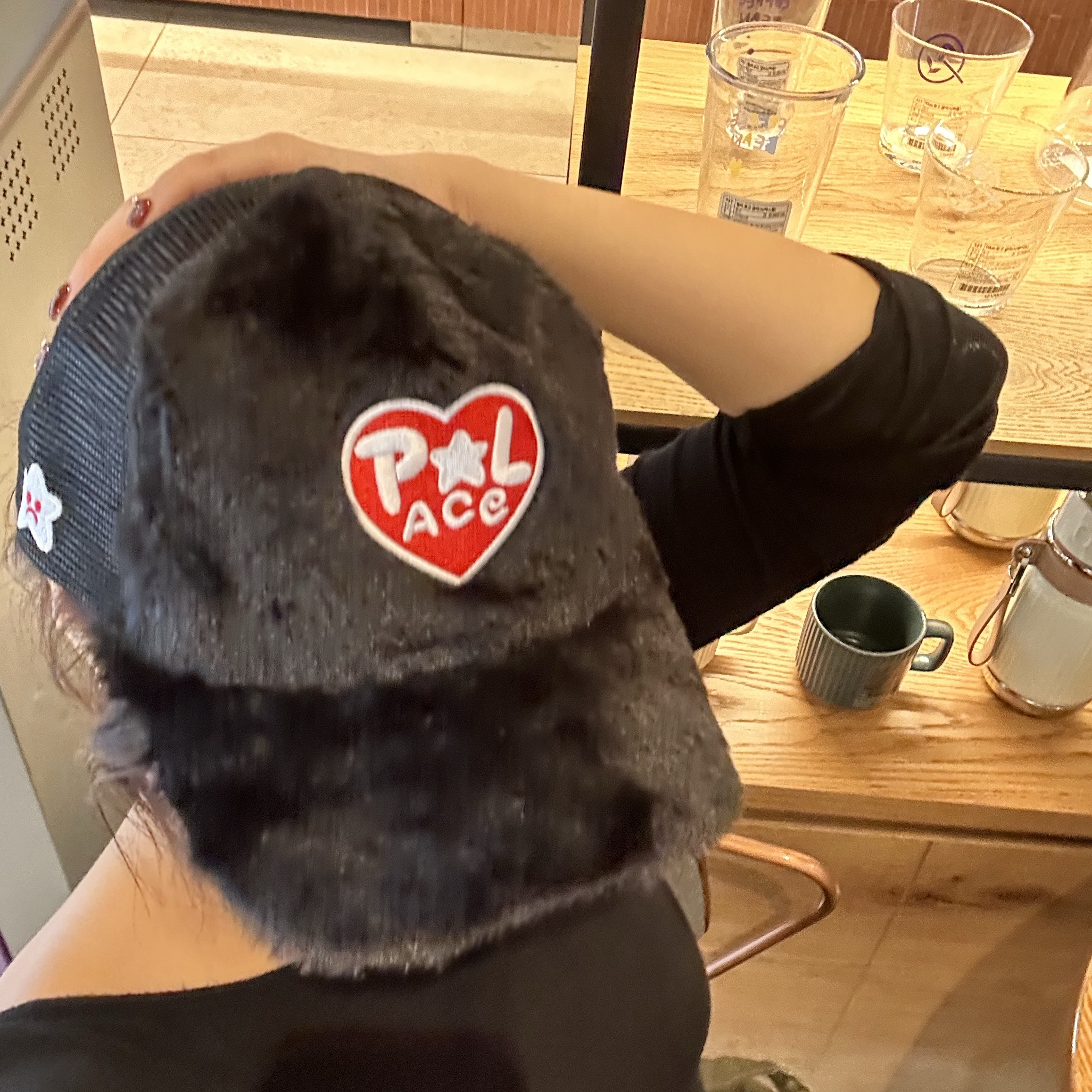 Palace Club Trucker Black - 24FW 착용 스타일