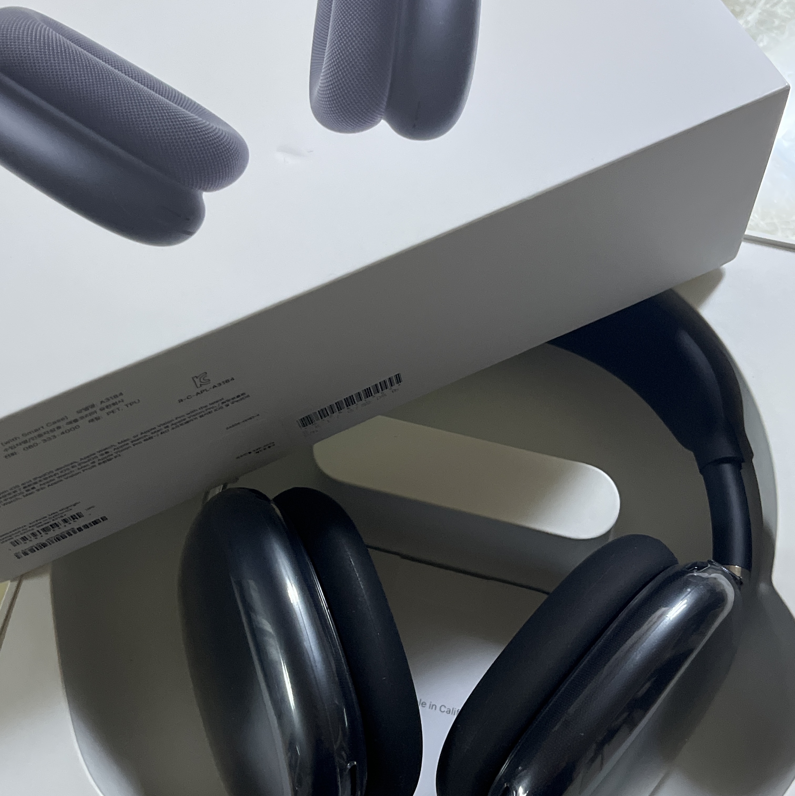Apple AirPods Max USB C Midnight (Korean Ver.) 착용 스타일