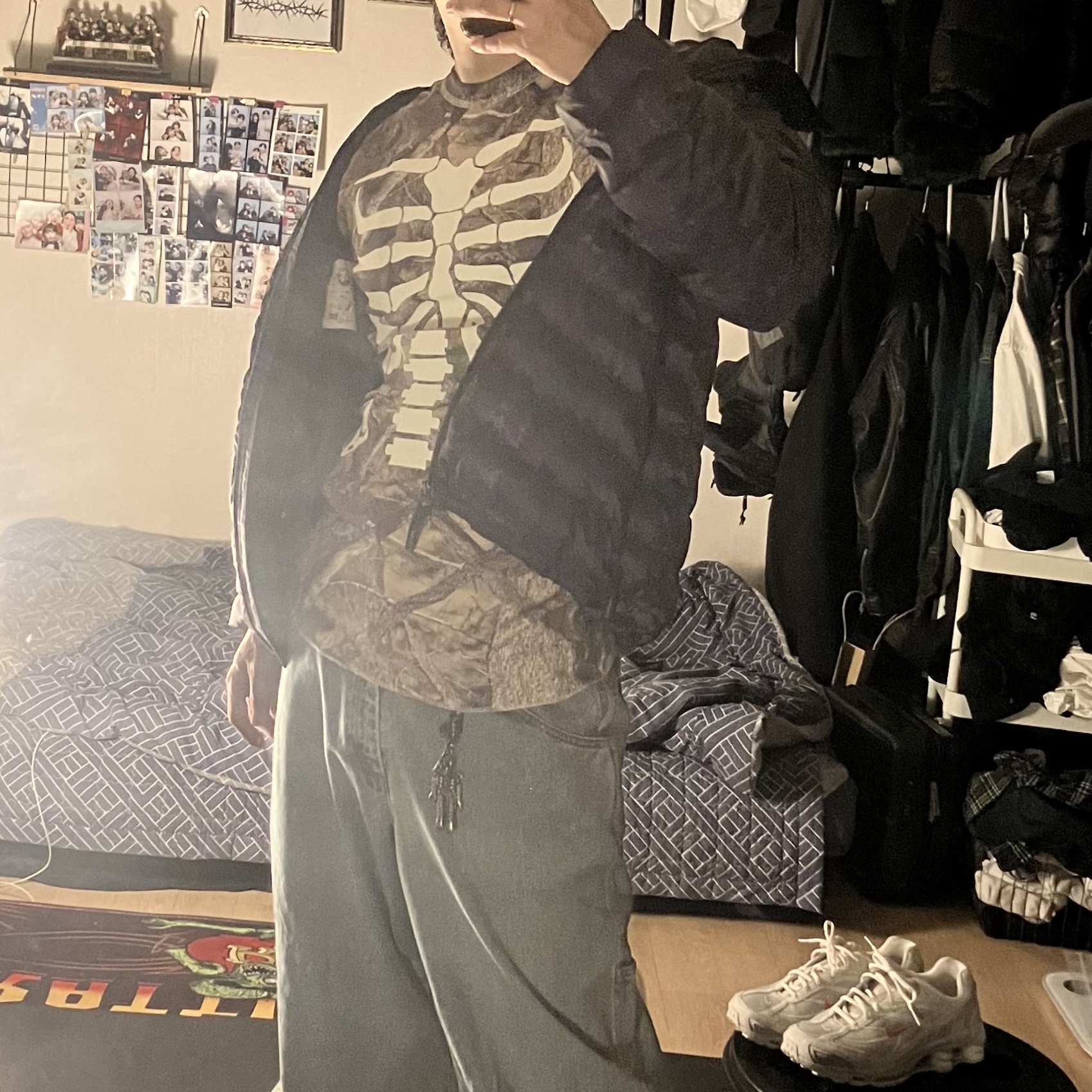 Supreme Hanes Bones Thermal Crew TrueTimber HTC Fall Camo (1 Pack) - 24FW, Timberland Premium 6 inch Waterproof Boot Wheat Nubuck - Wide 착용 스타일 - 2