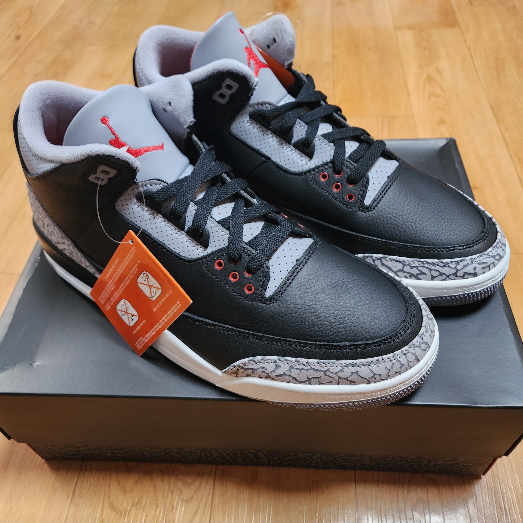 Jordan 3 Retro Black Cement 2024 착용 스타일