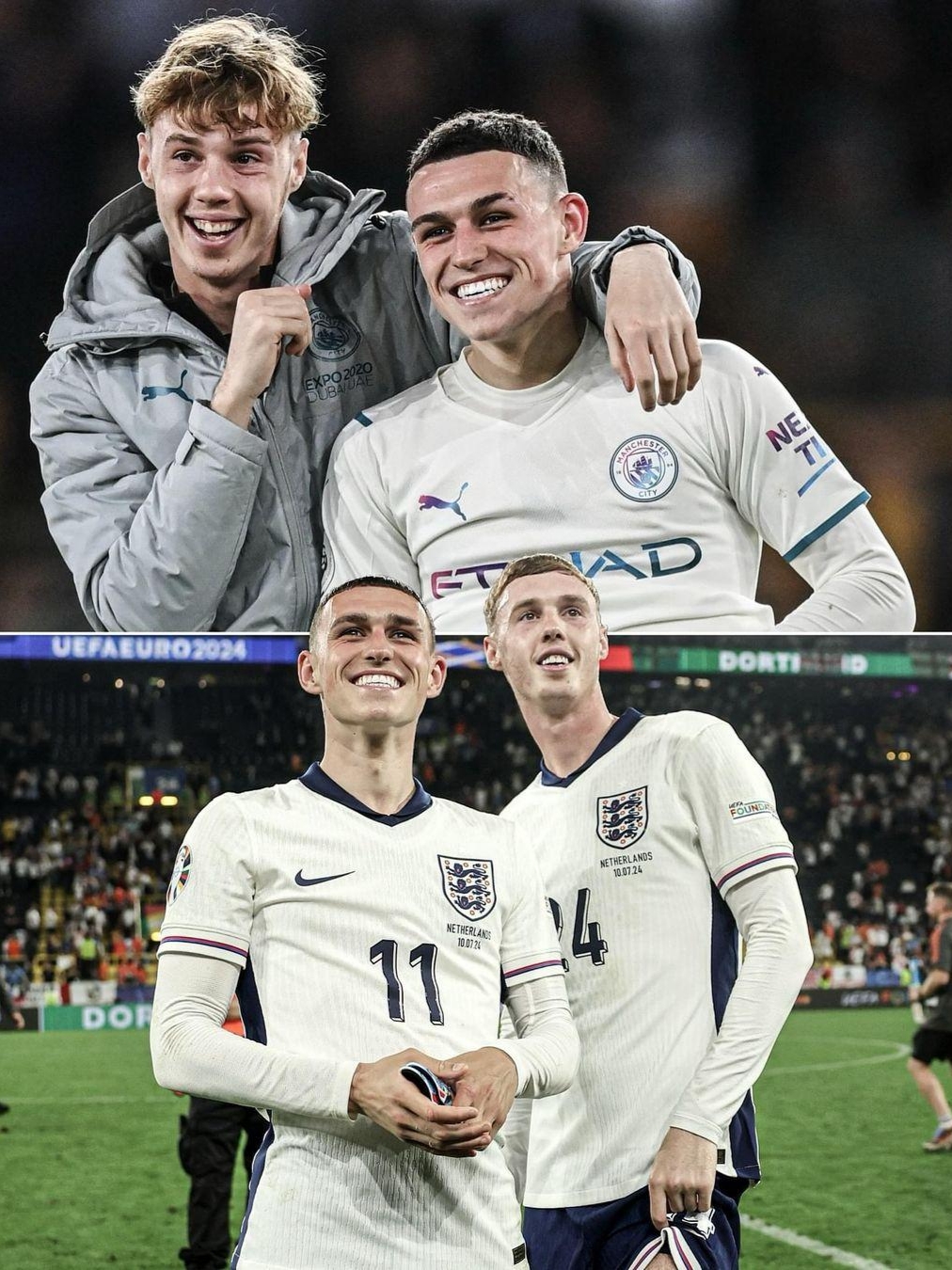 Nike England 2024/25 Dri-Fit Stadium Home Replica Jersey White Blue Void (Non Marking Ver.) 착용 스타일 - 4