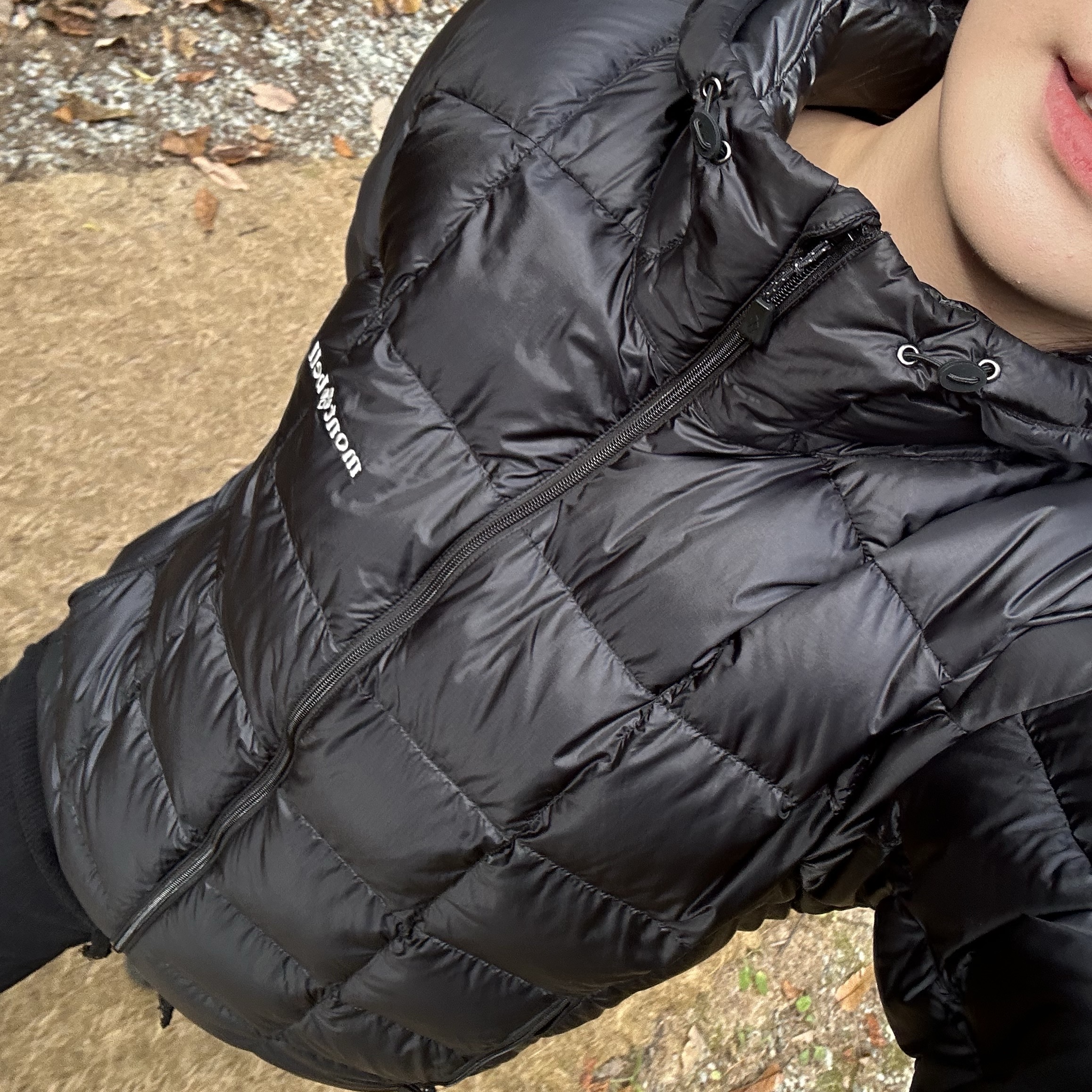 Montbell Superior Down Parka Black 착용 스타일 - 3