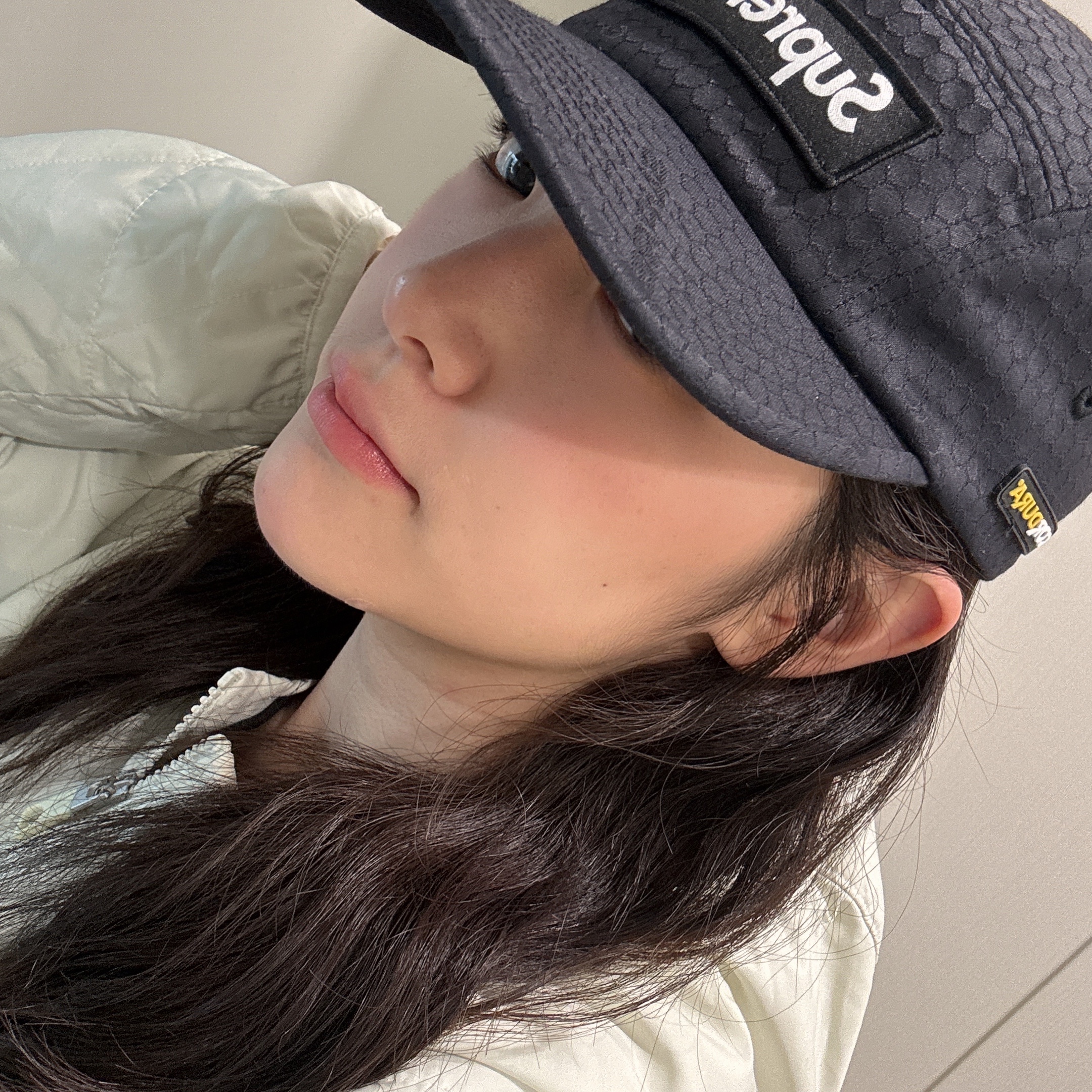 Supreme Cordura Ripstop Camp Cap Black - 24FW 착용 스타일