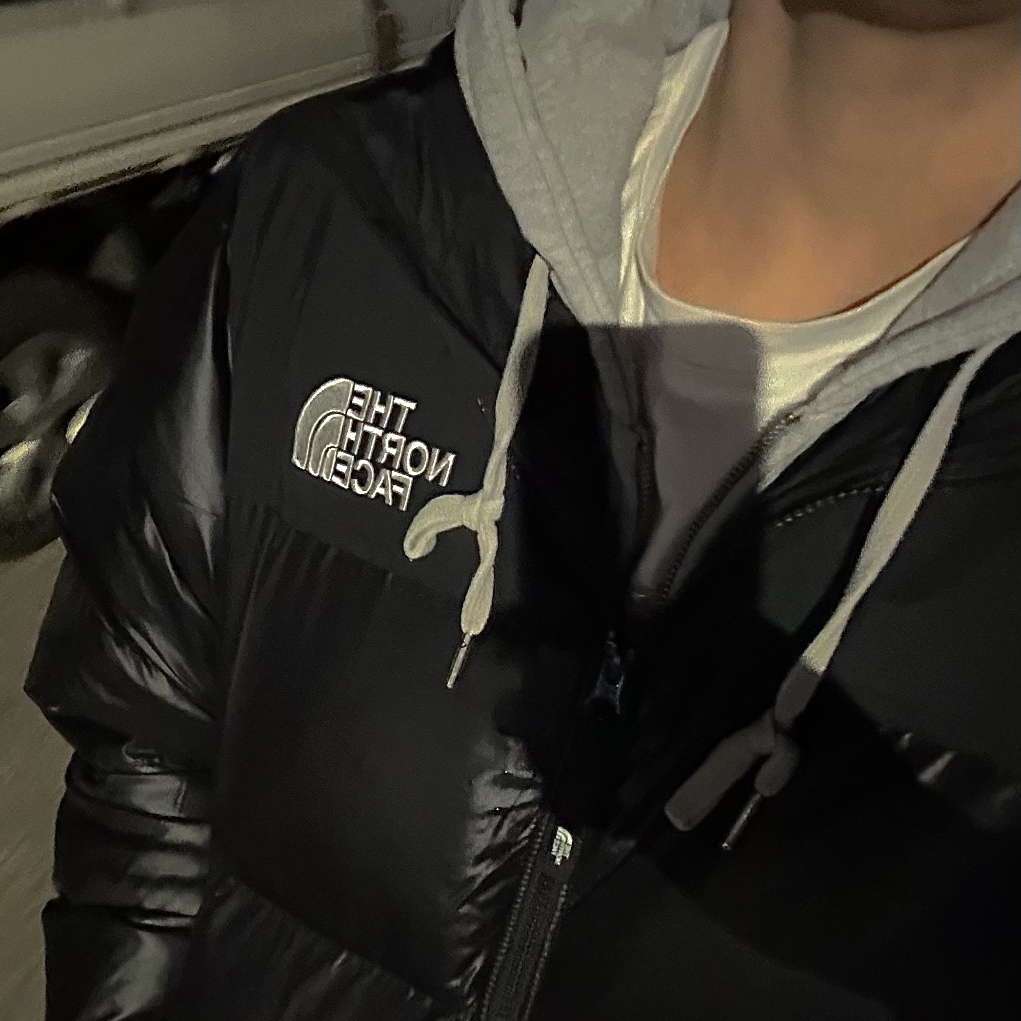 The North Face On Ball Jacket Black 착용 스타일