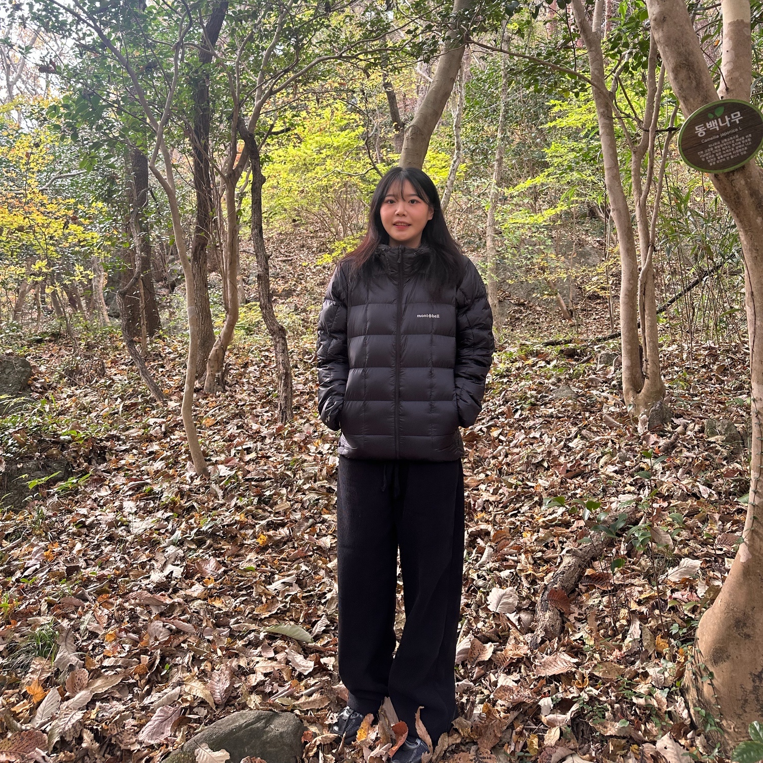 Montbell Superior Down Parka Black 착용 스타일 - 2
