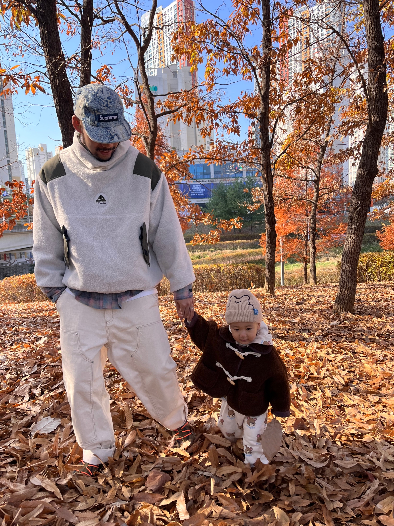 Supreme Denim Camp Cap Snake - 24FW, Nike ACG Balaclava Retro Fleece Pullover Light Bone Cargo Khaki - Asia 착용 스타일 - 1