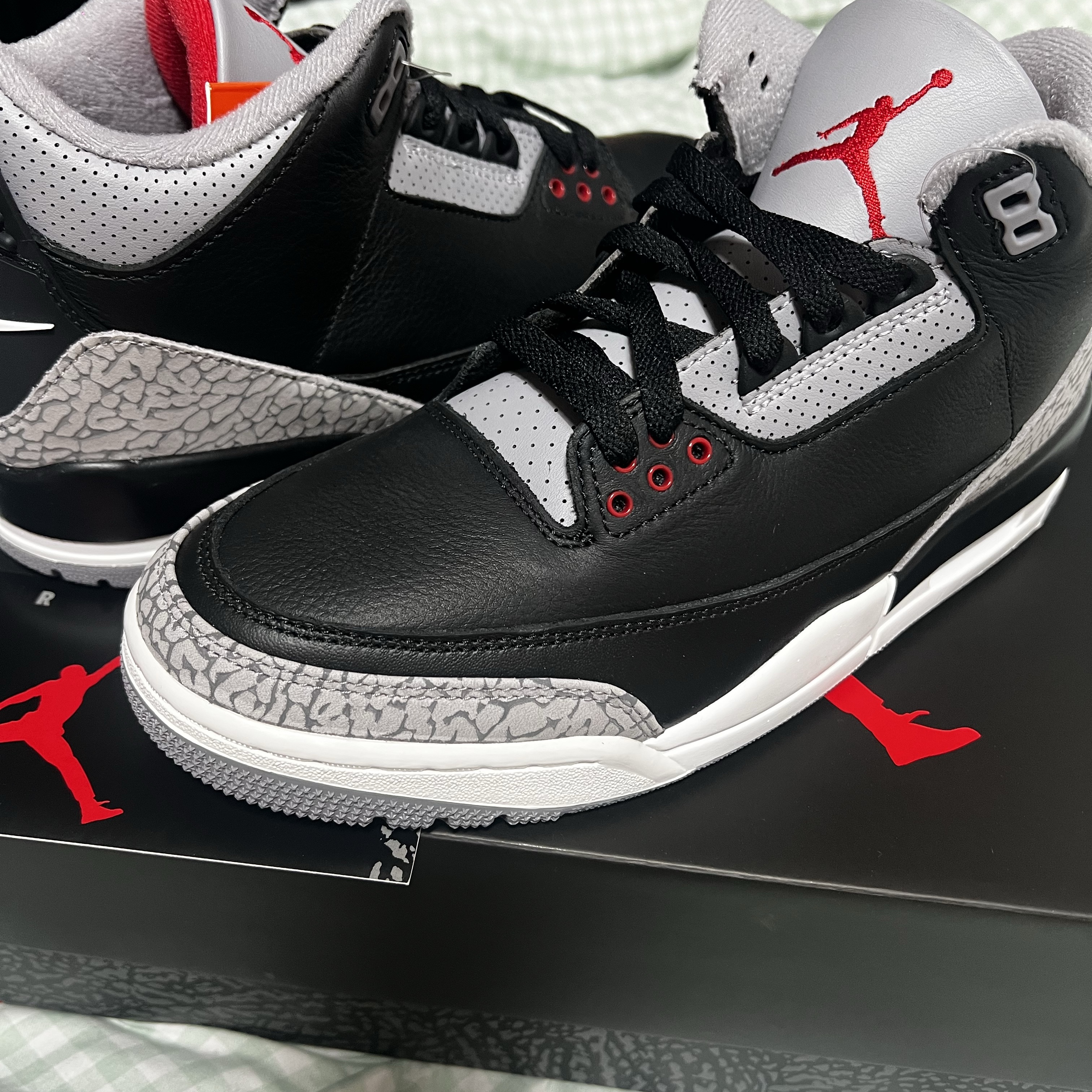 Jordan 3 Retro Black Cement 2024 착용 스타일