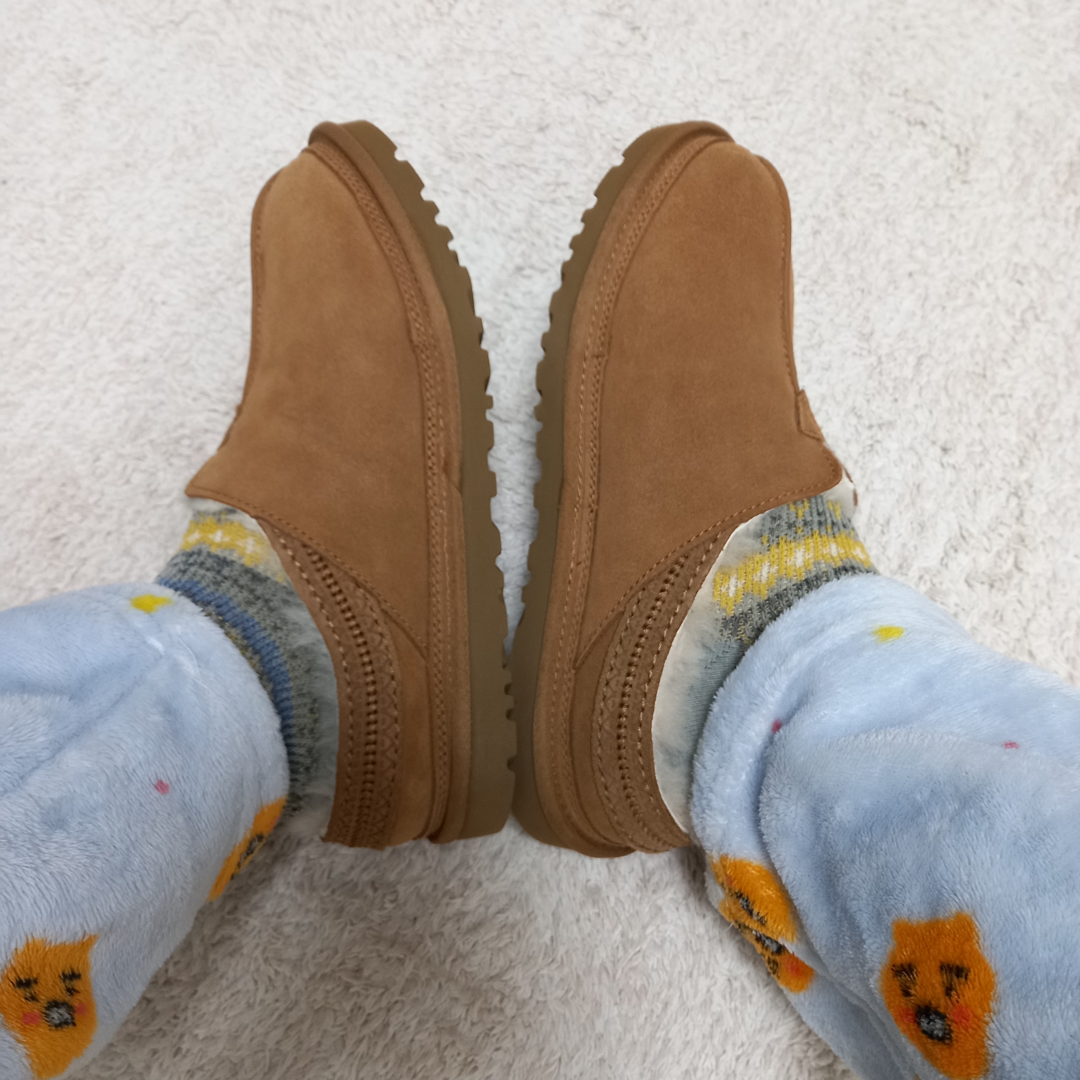 UGG Neuman Chestnut 착용 스타일 - 3