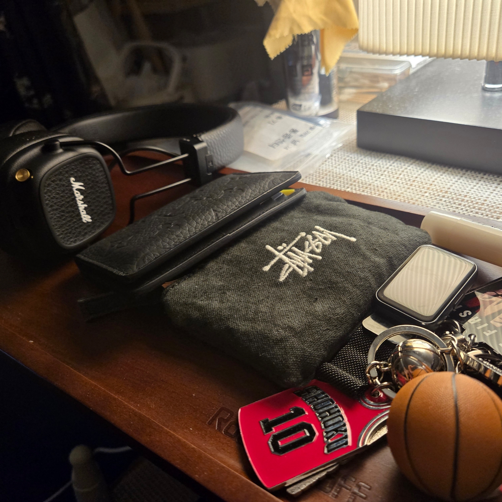 Toei Studio The First Slam Dunk Acrylic Key Holder Kang Backho, Toei Studio The First Slam Dunk Twin Key Holder 착용 스타일