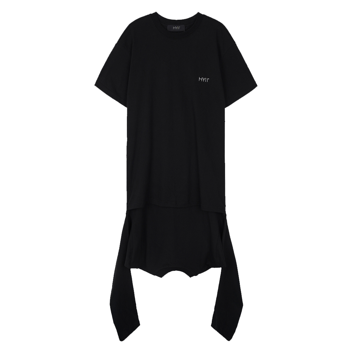 하이투 투웨이 하이브리드 티셔츠 블랙(HYII Two Way Hybrid Tshirt Black) - 2