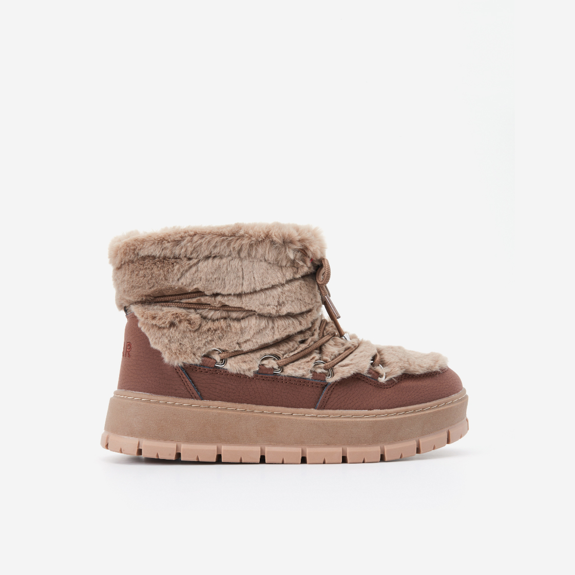 PJR-B01019TUP Pajar W Cyra Taupe/Dark Brown