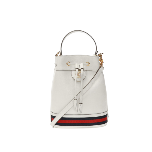 Gucci Ophidia Small Bucket Bag White