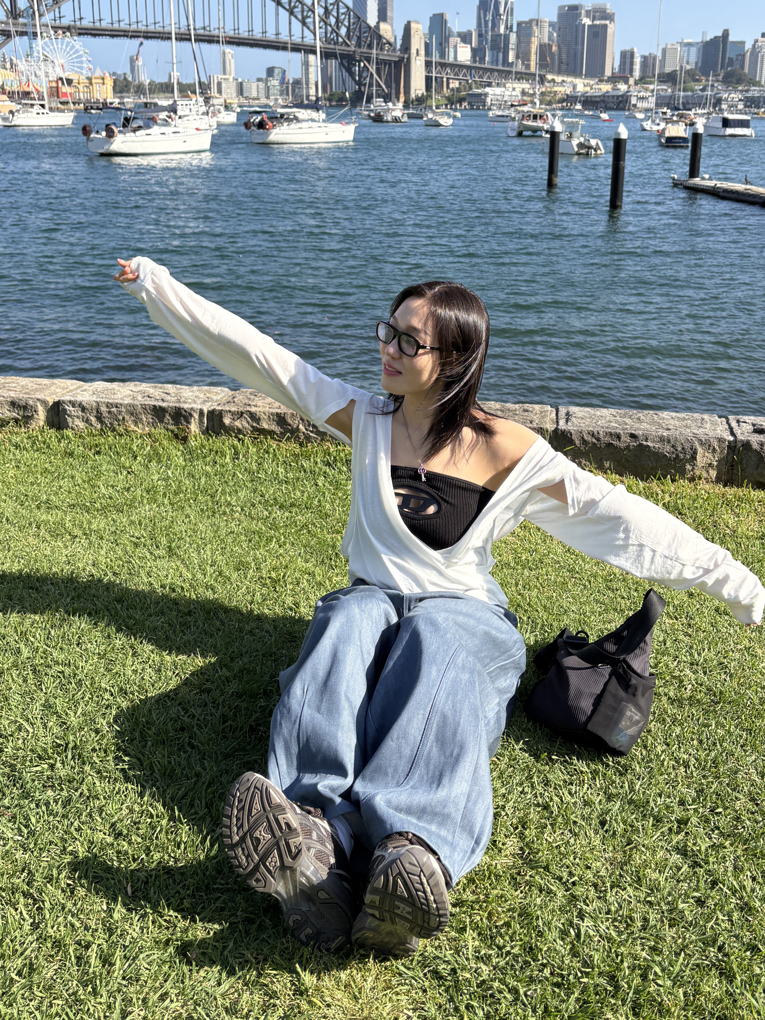 Asics x Atmos x Undermycar Gel-Kayano 14 Pepper Black, Gucci Double G Key Necklace Silver ์ฐฉ์ฉ ์คํ์ผ - 2