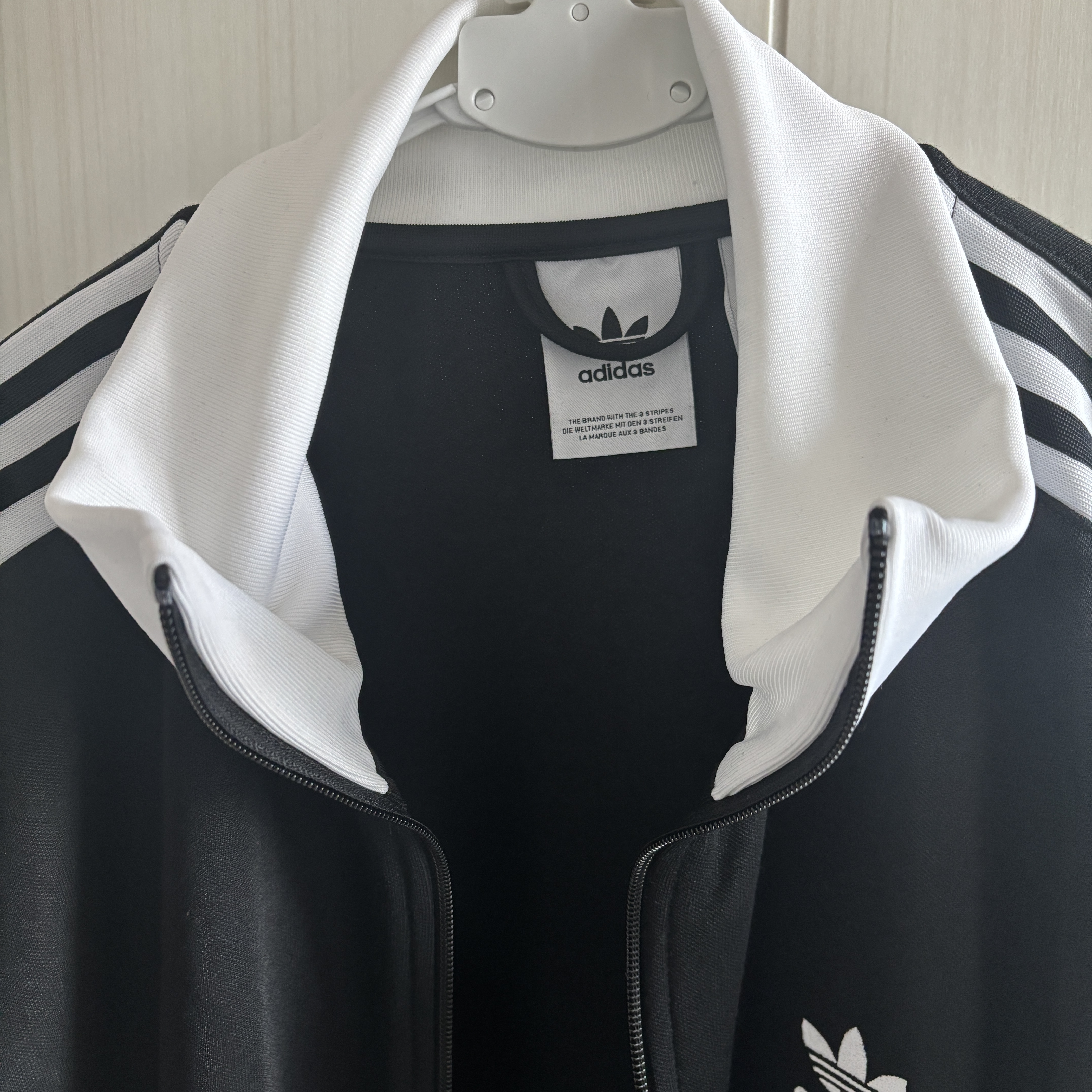 Adidas Adicolor Classics Beckenbauer Track Jacket Black - KR Sizing 착용 스타일 - 1