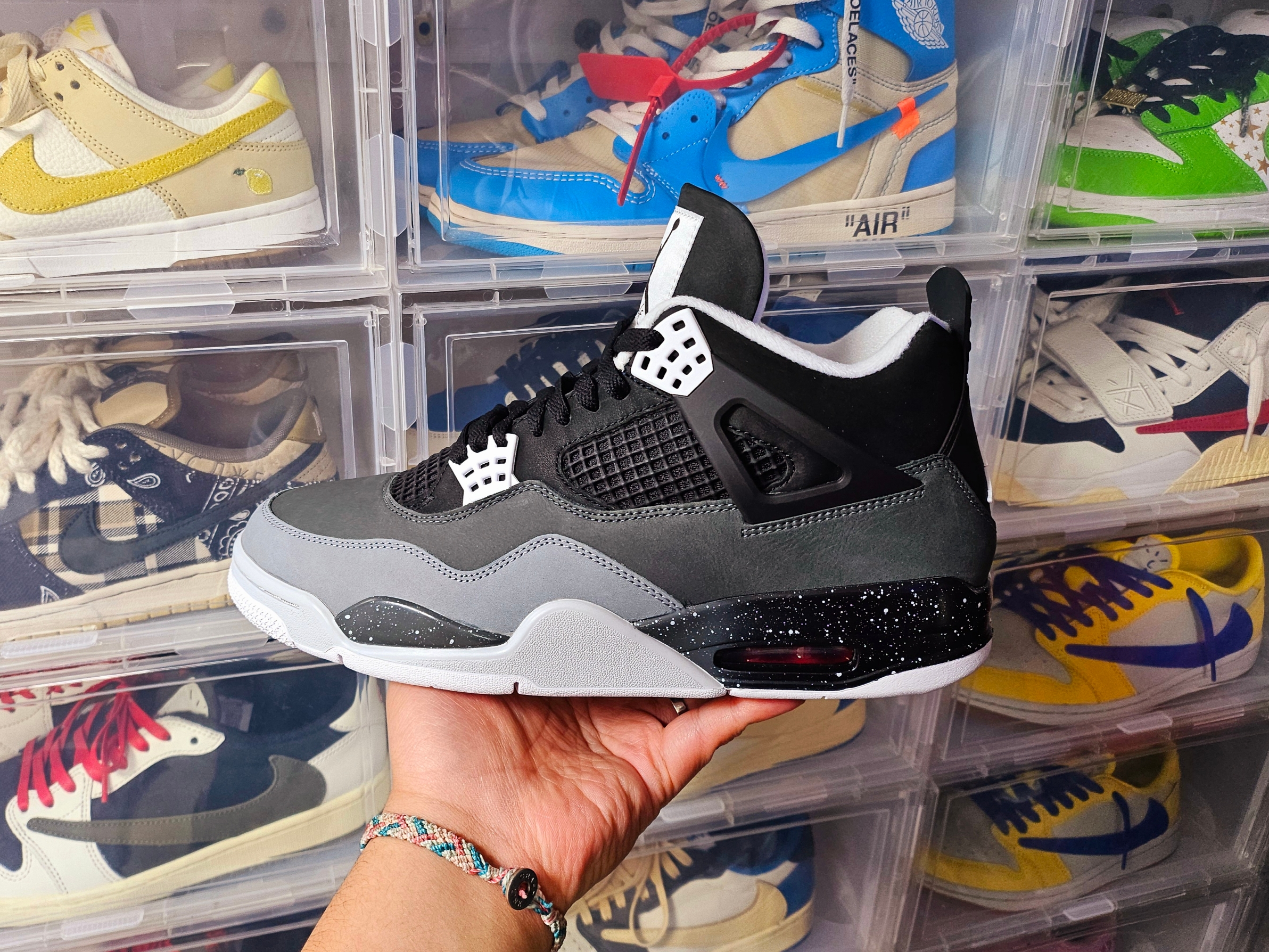 Jordan 4 Retro Fear 2024 착용 스타일 - 2