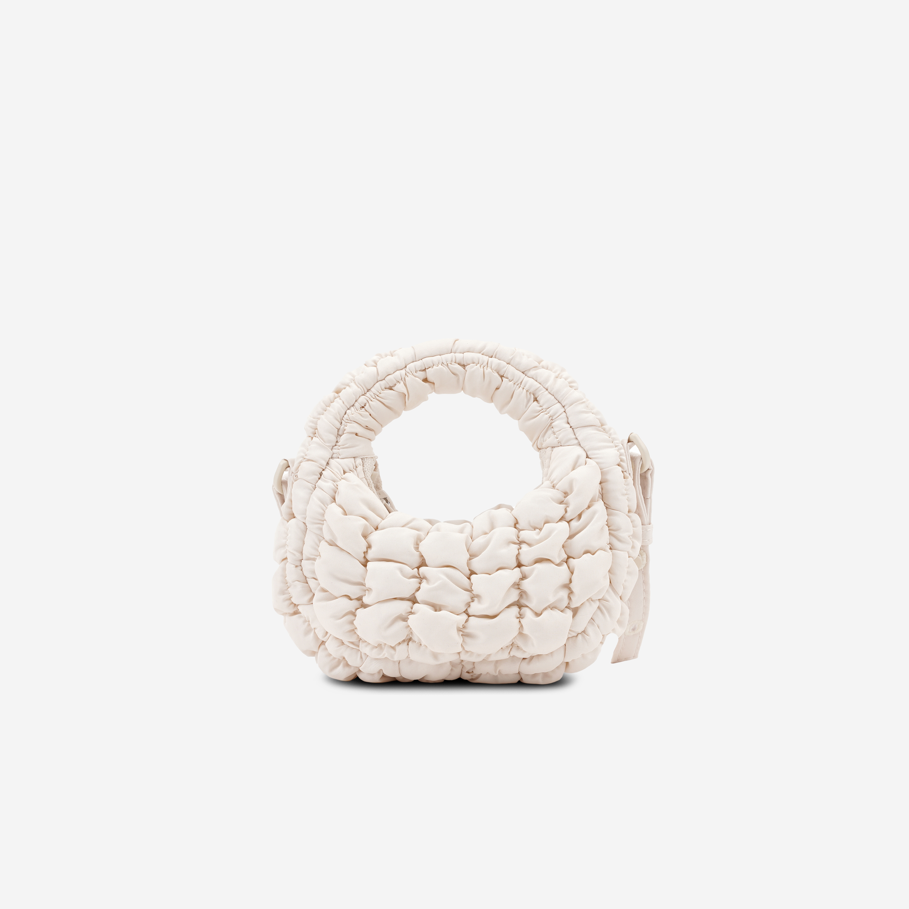 COS Quilted Nano Crossbody Bag Beige