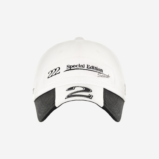 HAT 002 WHITE 222 HAT 002 WHITE