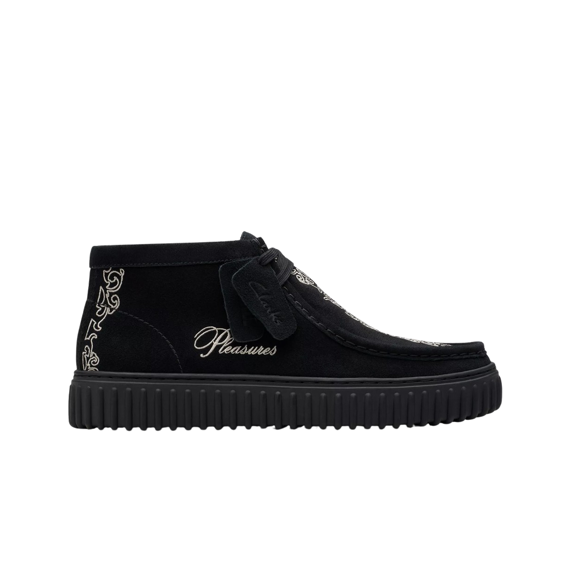 클락스 x 플레져스 우븐 토르힐 블랙 스웨이드(Clarks x Pleasures Woven Torhill Black Suede) - 1
