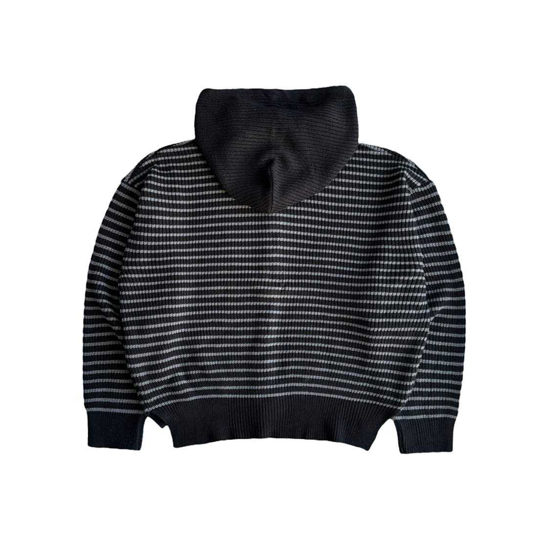 【MUCENT】 MEI STRIPE HAND-WARMER KNIT ZIP-UP /追跡付 MUCENT】 MEI STRIPE HAND-WARMER KNIT ZIP-UP /追跡付