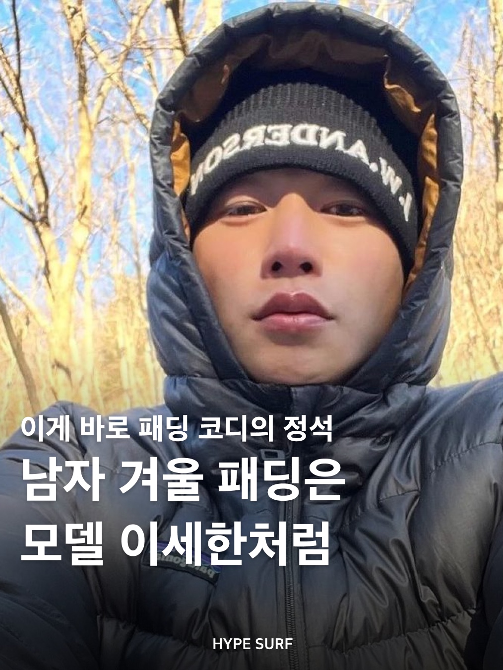 Discovery Expedition Olbert Goose Down Lightweight Padding Olive, Arc'teryx Cerium Hoody Void 착용 스타일 - 1