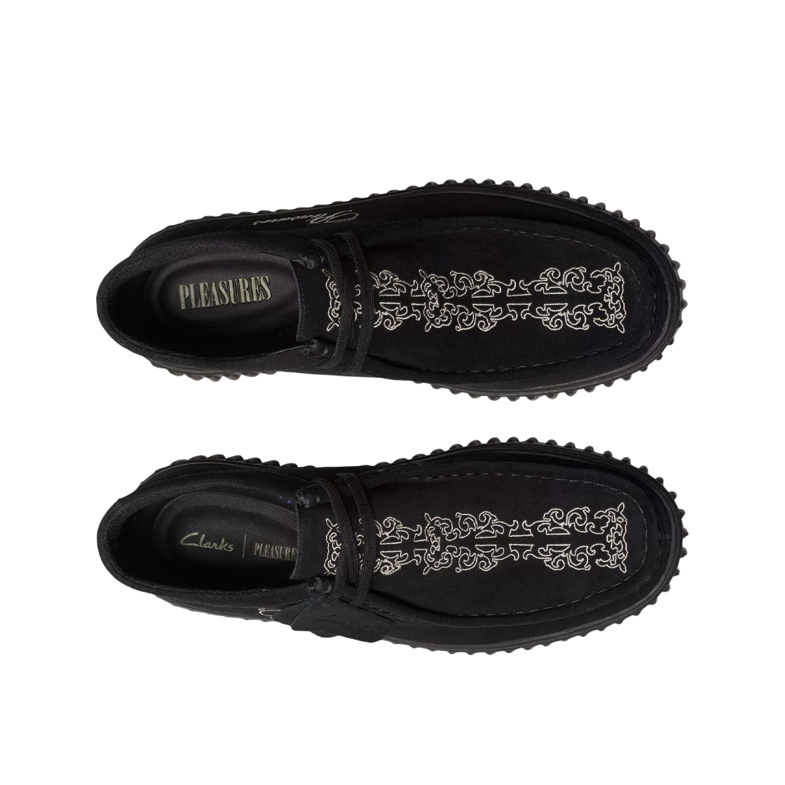 클락스 x 플레져스 우븐 토르힐 블랙 스웨이드(Clarks x Pleasures Woven Torhill Black Suede) - 2