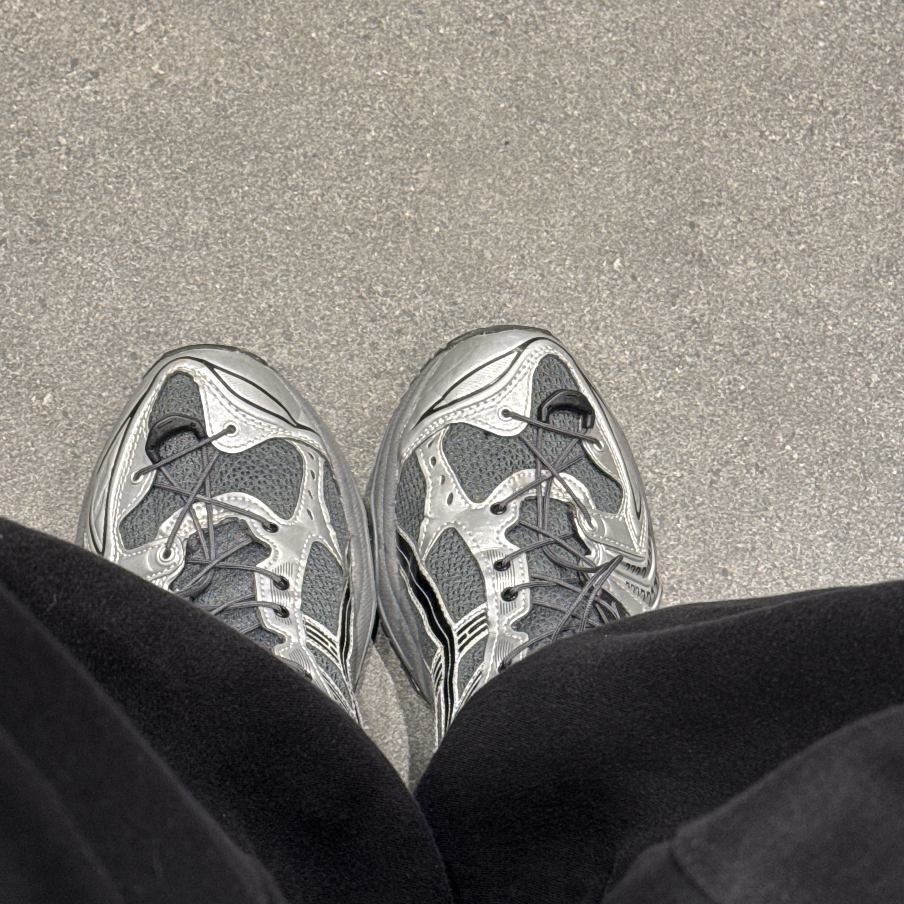 Asics x Unaffected Gel-Kayano 14 Silver Moon 착용 스타일