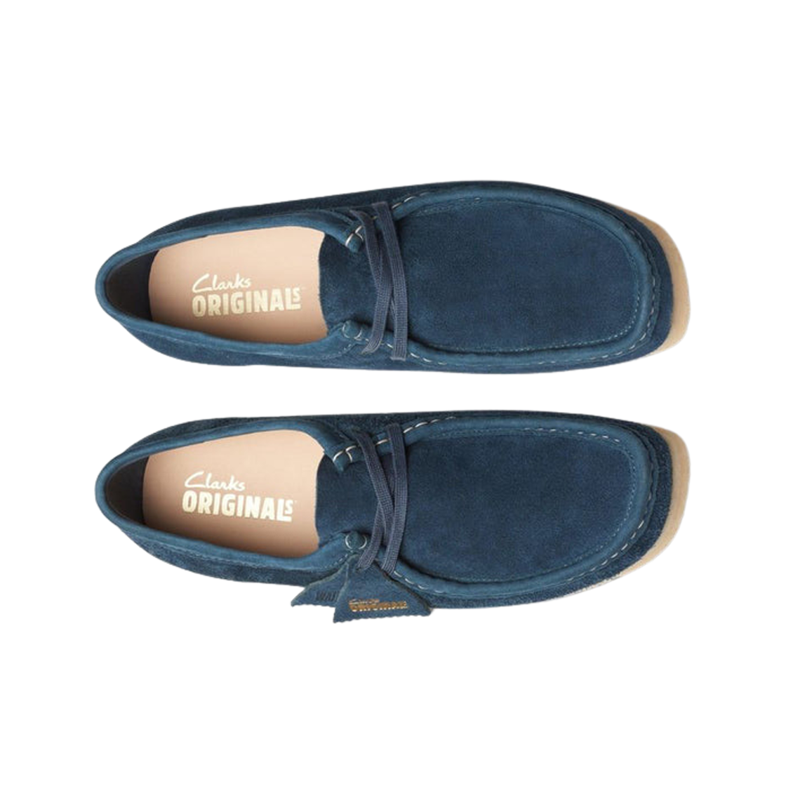 클락스 왈라비 네이비 틸 스웨이드(Clarks Wallabee Navy Teal Suede) - 2