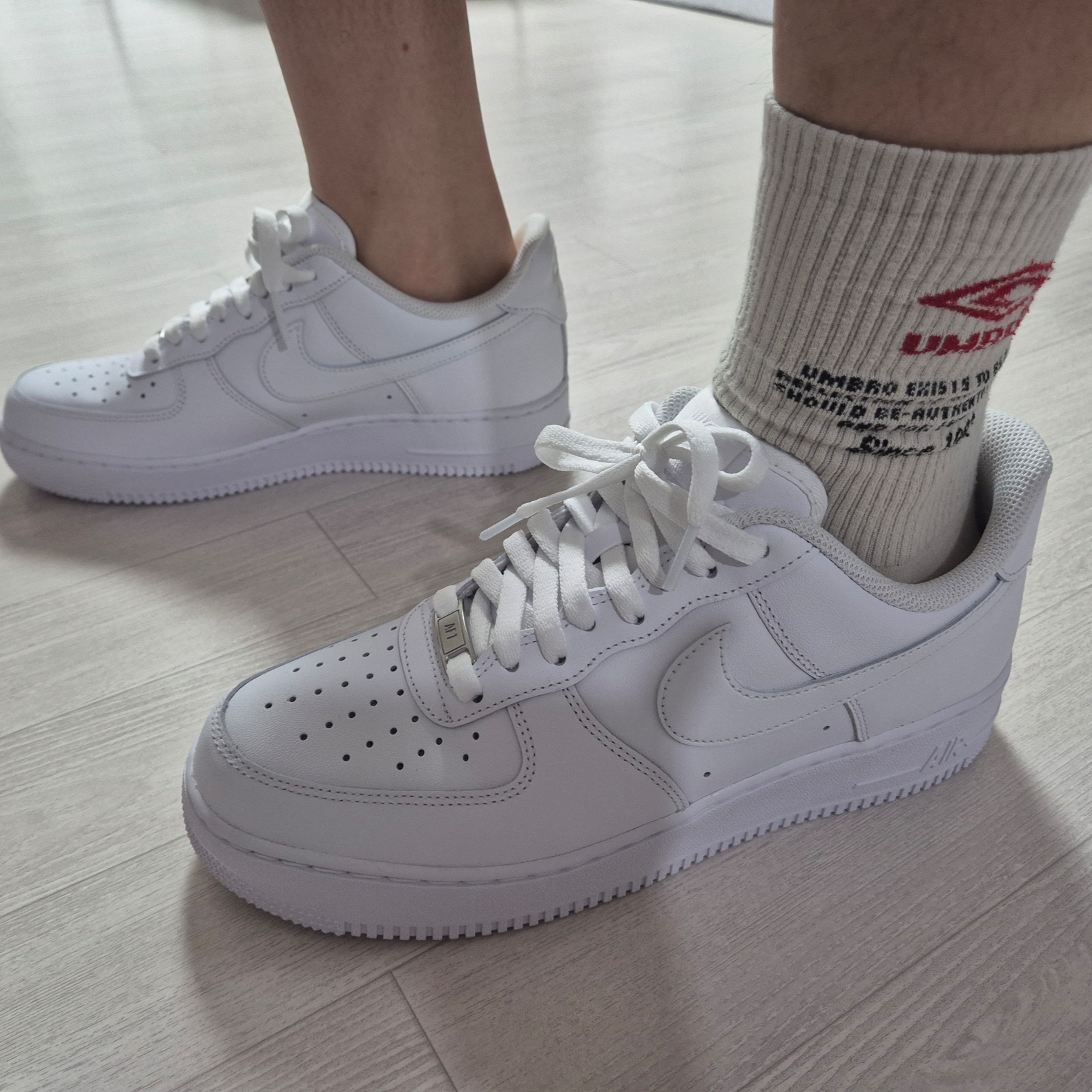 Nike Air Force 1 '07 Low White 착용 스타일
