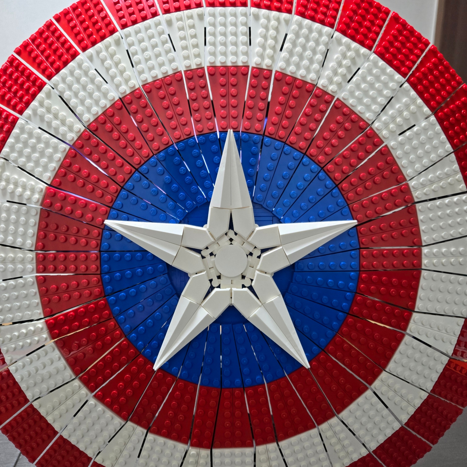 Lego Marvel Captain America's Shield 착용 스타일 - 2