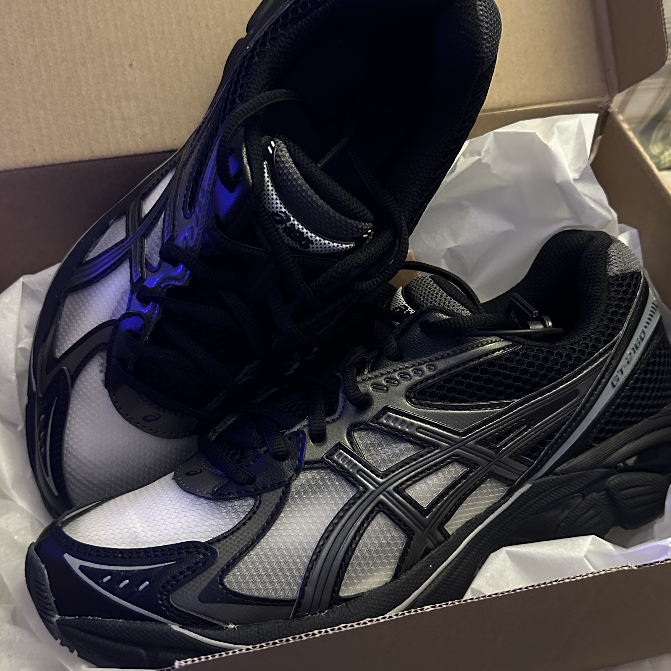 Asics x Above The Clouds GT-2160 Black Gunmetal 착용 스타일