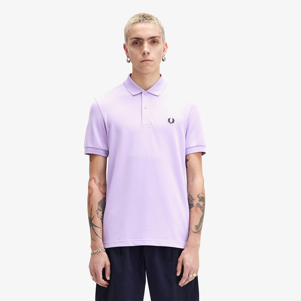 프레드페리 플레인 프레드페리 셔츠 바이올렛/네이비(Fred Perry Plain Fred Perry Shirt Ultra Violet) - 2