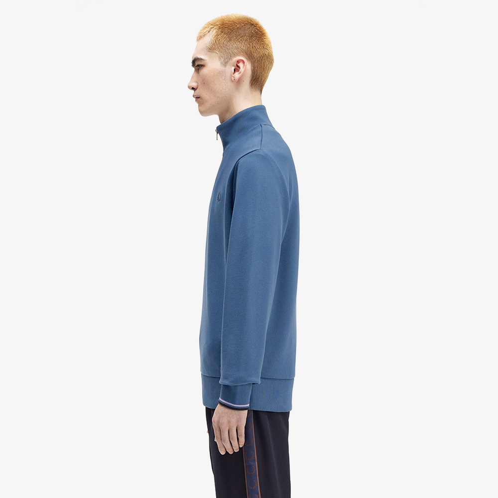 프레드페리 하프집 스웻셔츠 미드나잇블루(Fred Perry Half Zip Sweatshirt Midnight Blue/Ultra Violet/Navy) - 2