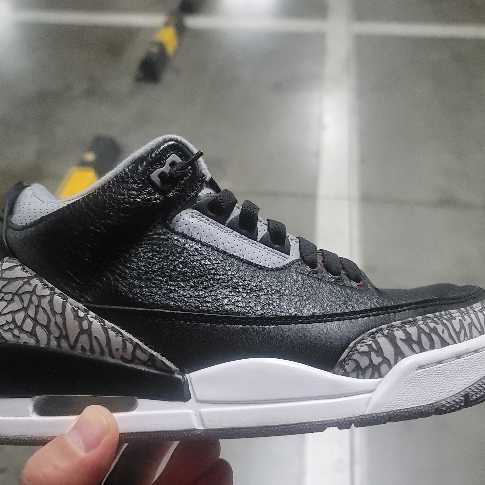 Jordan 3 Retro OG Black Cement 2018, (TD) Jordan 3 OG Black Cement 2018 착용 스타일 - 6