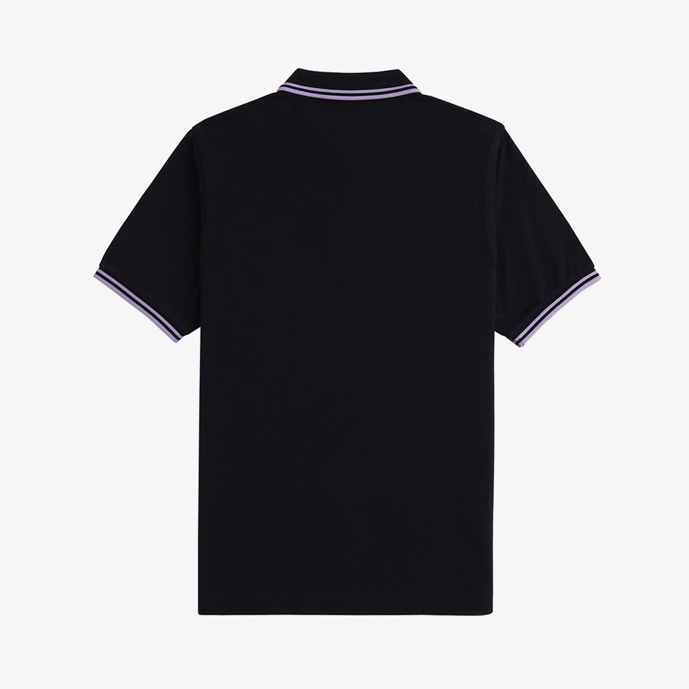프레드페리 우먼 트윈 팁 프레드페리 셔츠 네이비/바이올렛(Fred Perry Womens Twin Tipped Fred Perry Shirt Navy) - 5