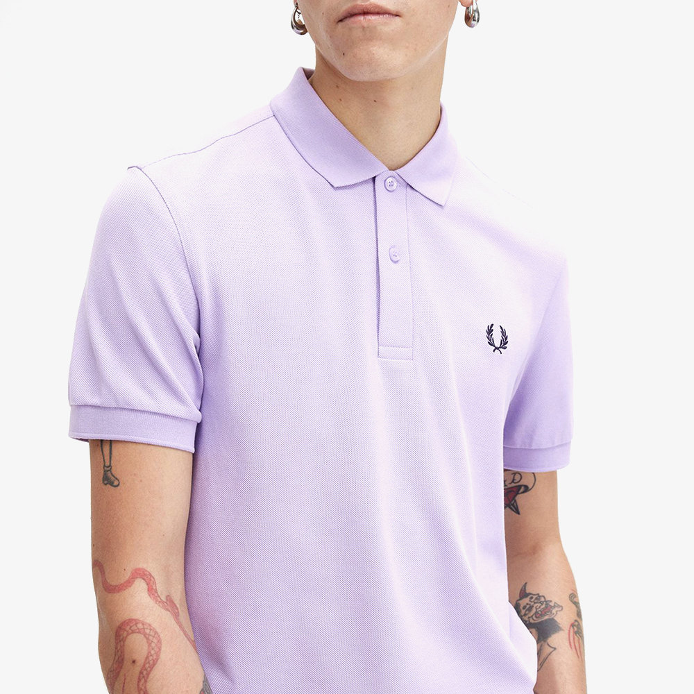 프레드페리 플레인 프레드페리 셔츠 바이올렛/네이비(Fred Perry Plain Fred Perry Shirt Ultra Violet) - 4