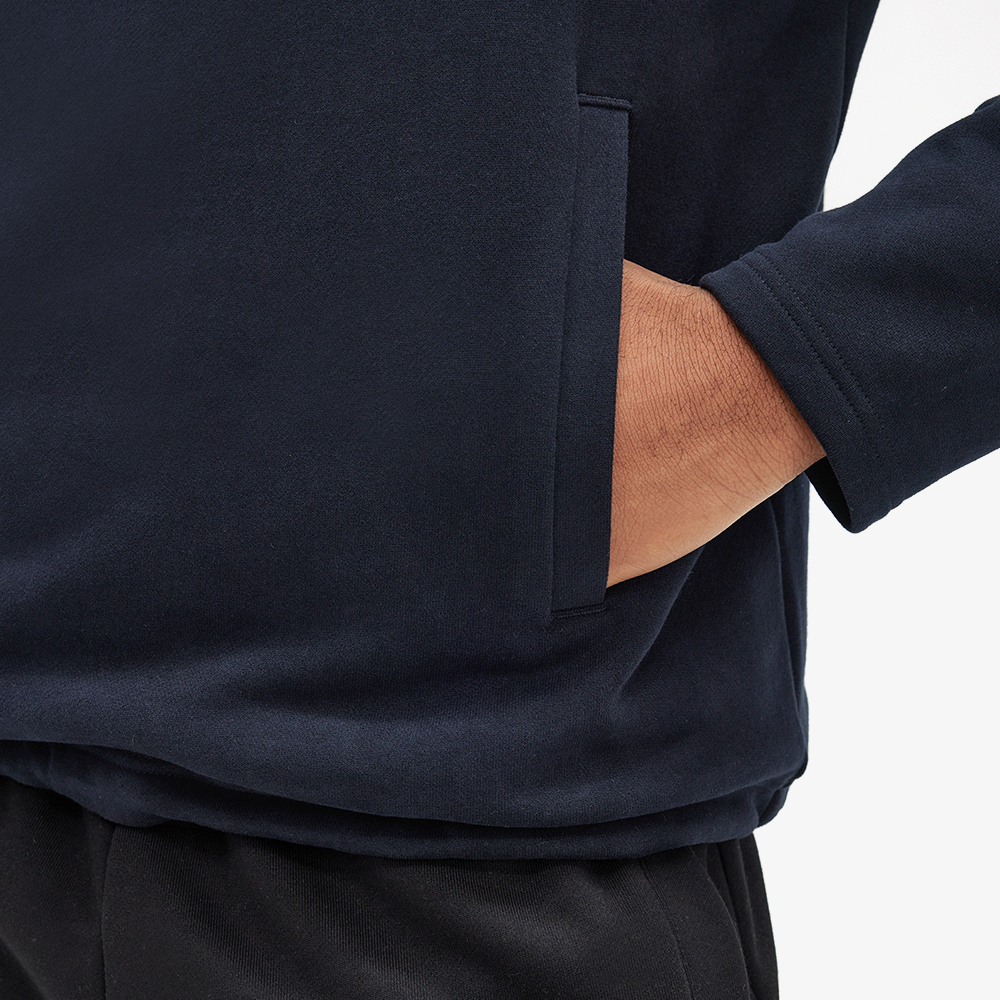 프레드페리 하프 집 스목 스웻셔츠 네이비(Fred Perry Half Zip Smock Sweatshirt Navy) - 5