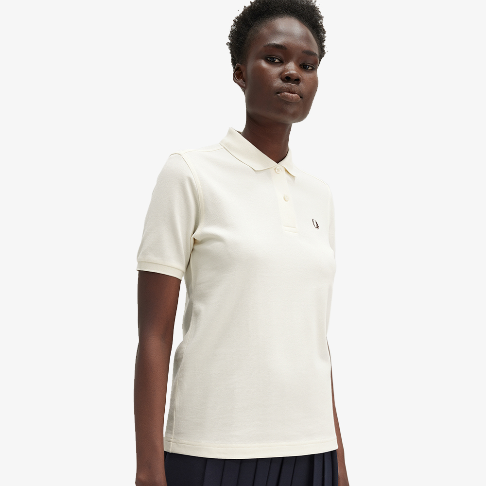 프레드페리 우먼 플레인 프레드페리 셔츠 에크루/캐링턴로드브릭(Fred Perry Womens Plain Fred Perry Shirt Ecru) - 4