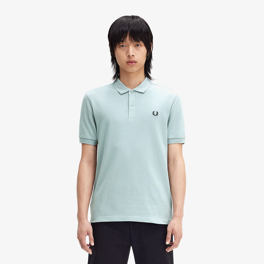 프레드페리 플레인 프레드페리 셔츠 실버블루/블랙(Fred Perry Plain Fred Perry Shirt Silver Blue) - 2