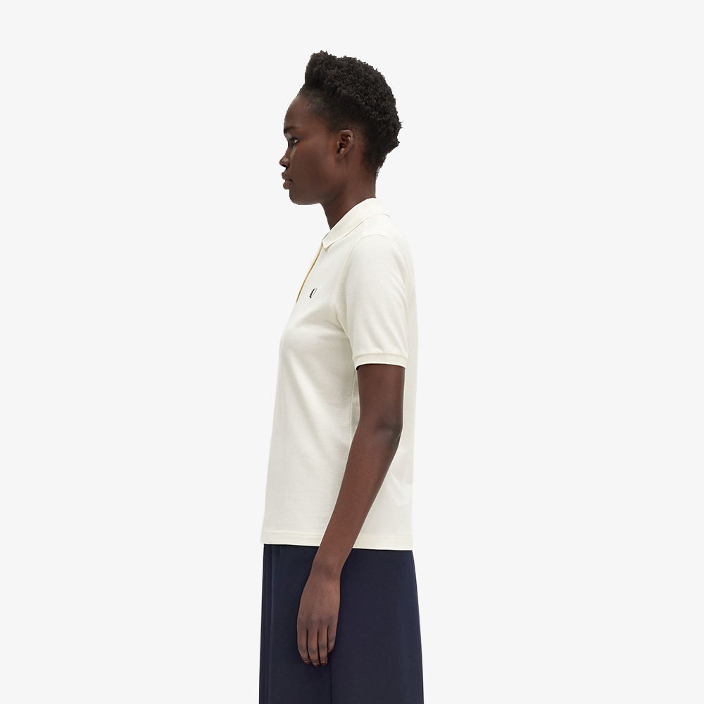 프레드페리 우먼 플레인 프레드페리 셔츠 에크루/캐링턴로드브릭(Fred Perry Womens Plain Fred Perry Shirt Ecru) - 3