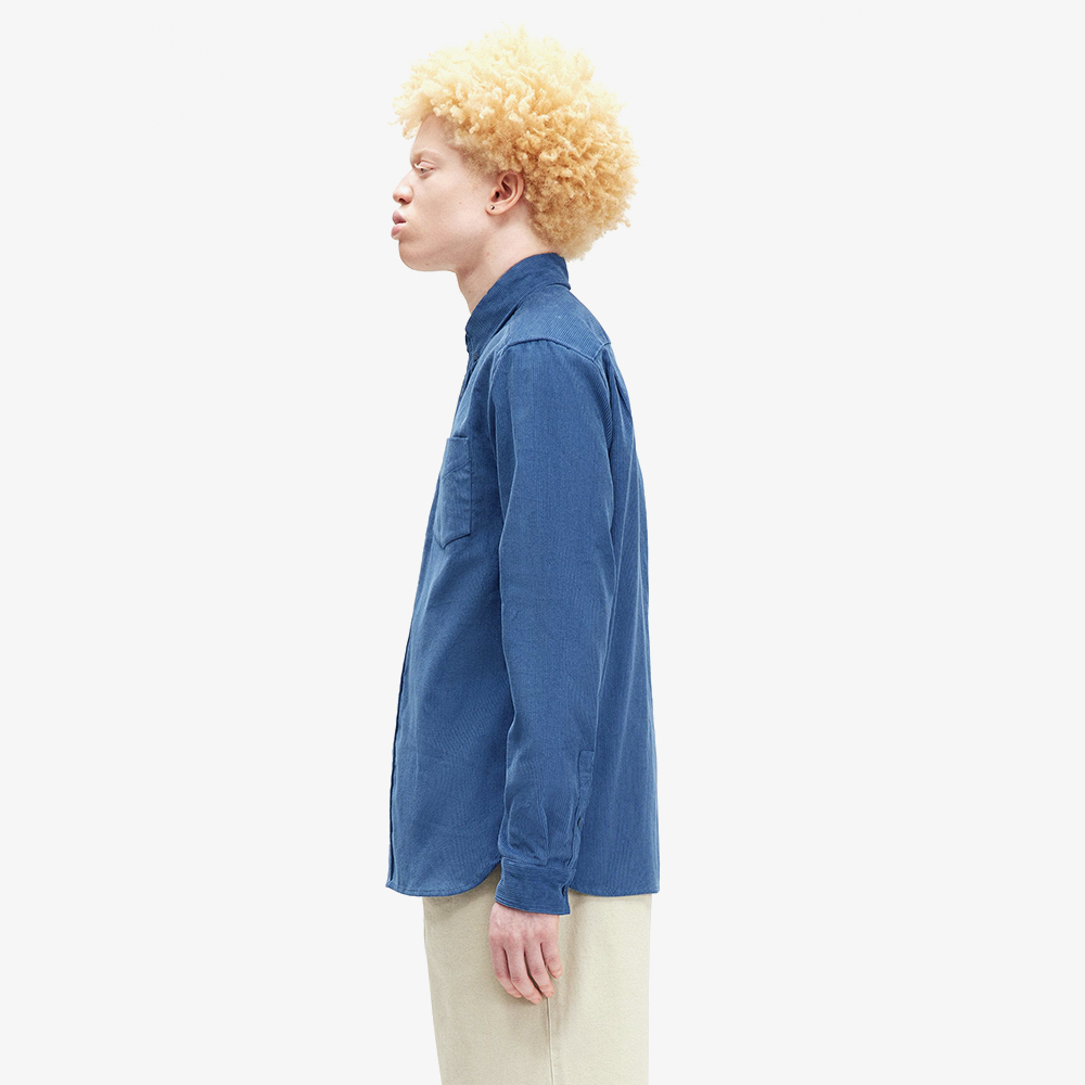 프레드페리 코듀로이 셔츠 미드나잇 블루(Fred Perry Corduroy Shirt Midnight Blue) - 3