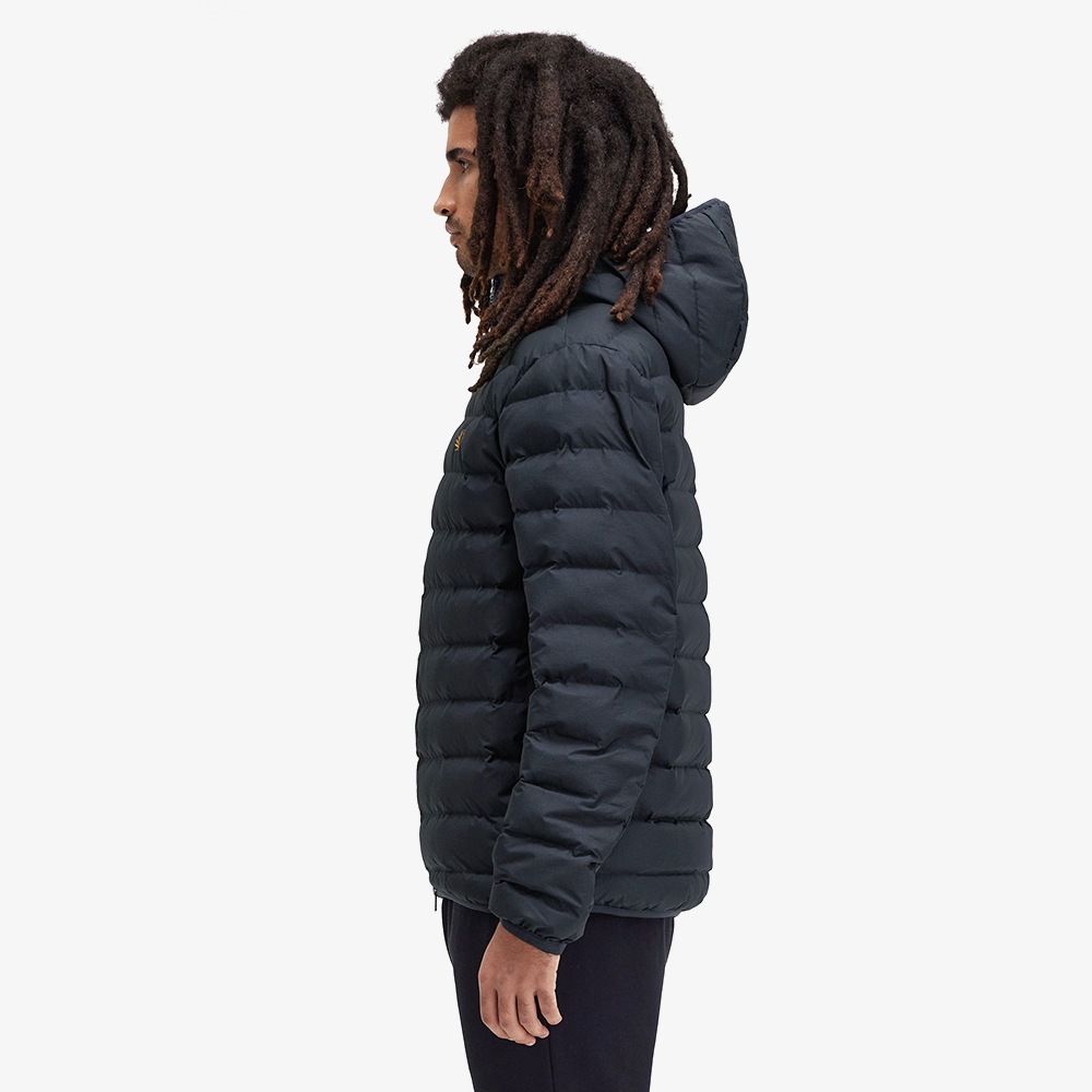 프레드페리 후디드 인슐레이트 자켓 네이비(Fred Perry Hooded Insulated Jacket Navy) - 3