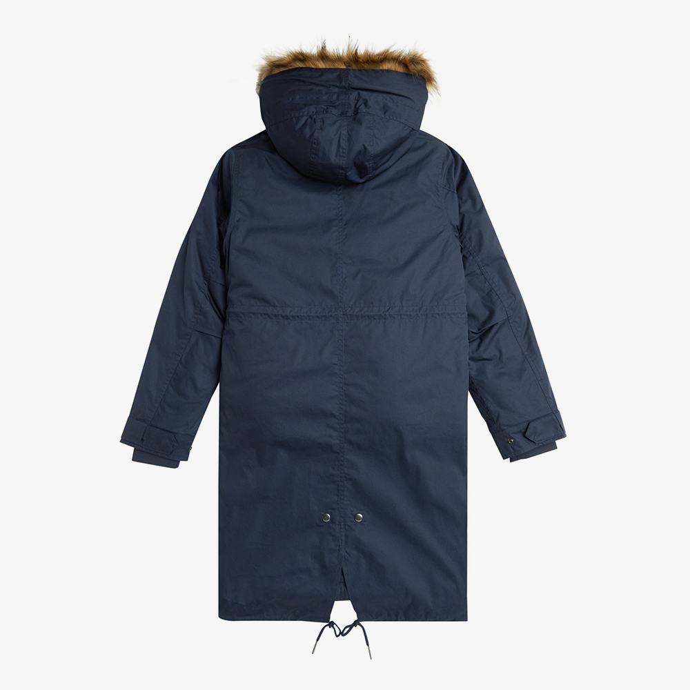 프레드페리 우먼 집 인 라이너 파카 네이비(Fred Perry Womens Zip-In Liner Parka Navy) - 2