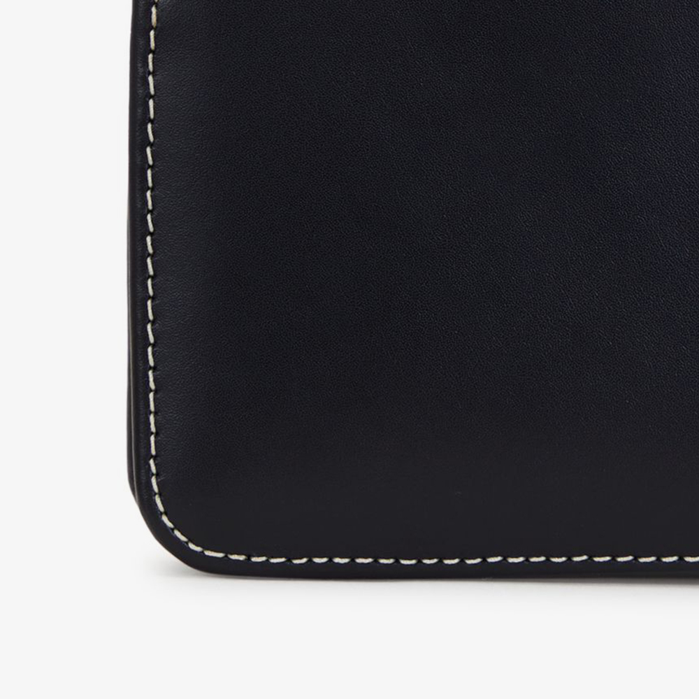 프레드페리 박스 레더 빌폴드 월렛 블랙(Fred Perry Box Leather Billfold Wallet Black) - 5