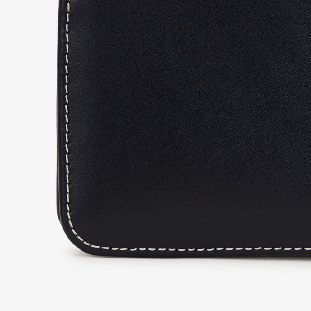 프레드페리 박스 레더 빌폴드 월렛 블랙 | Fred Perry | KREAM