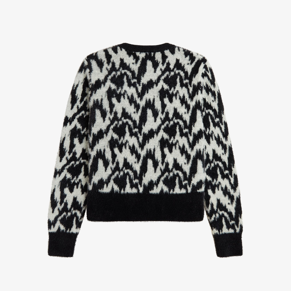 프레드페리 X 에이미와인하우스 애니멀 자카드 니트 에크루(Fred Perry X Amy Winehouse Animal Jacquard Knit Ecru) - 6