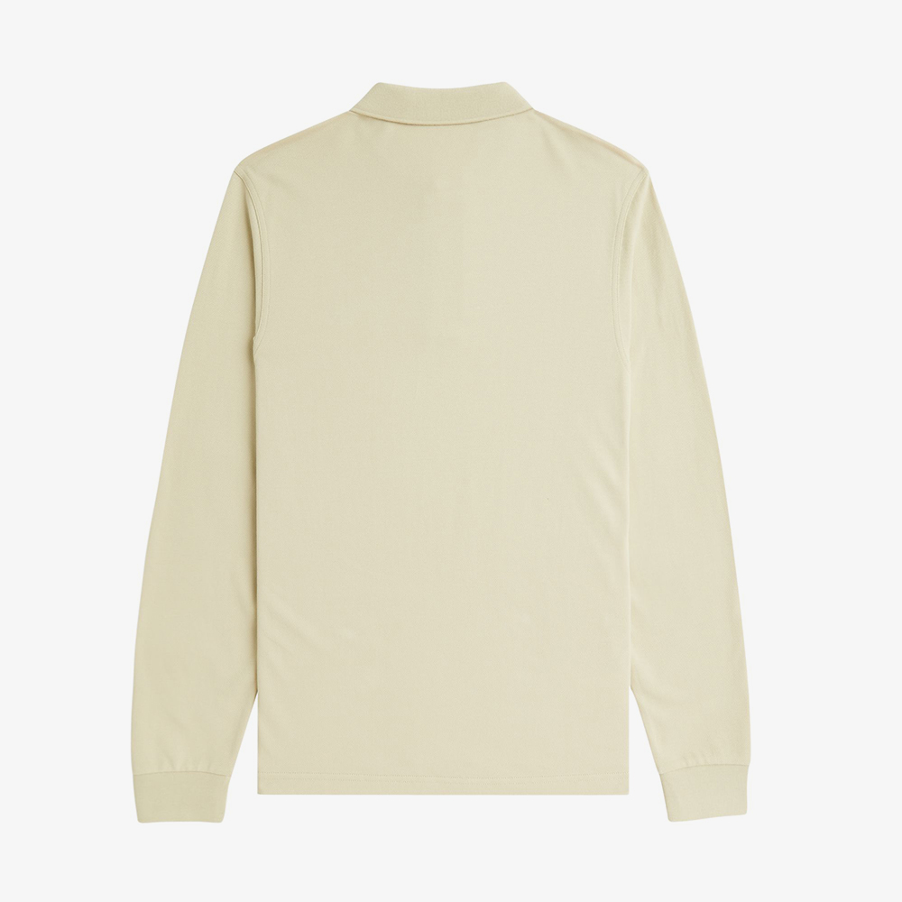 프레드페리 롱 슬리브 플레인 프레드페리 셔츠 오트밀/위스키브라운(Fred Perry Long Sleeve Plain Fred Perry Shirt Oatmeal) - 5
