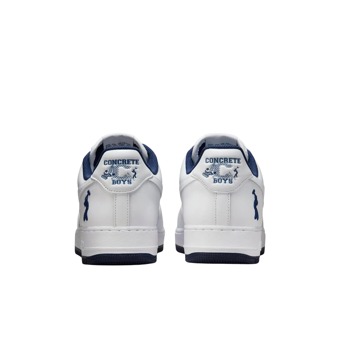 나이키 x 릴 야티 어스 포스 1 로우 화이트 앤 미드나잇 네이비(Nike x Lil Yachty Us Force 1 Low White and Midnight Navy) - 3