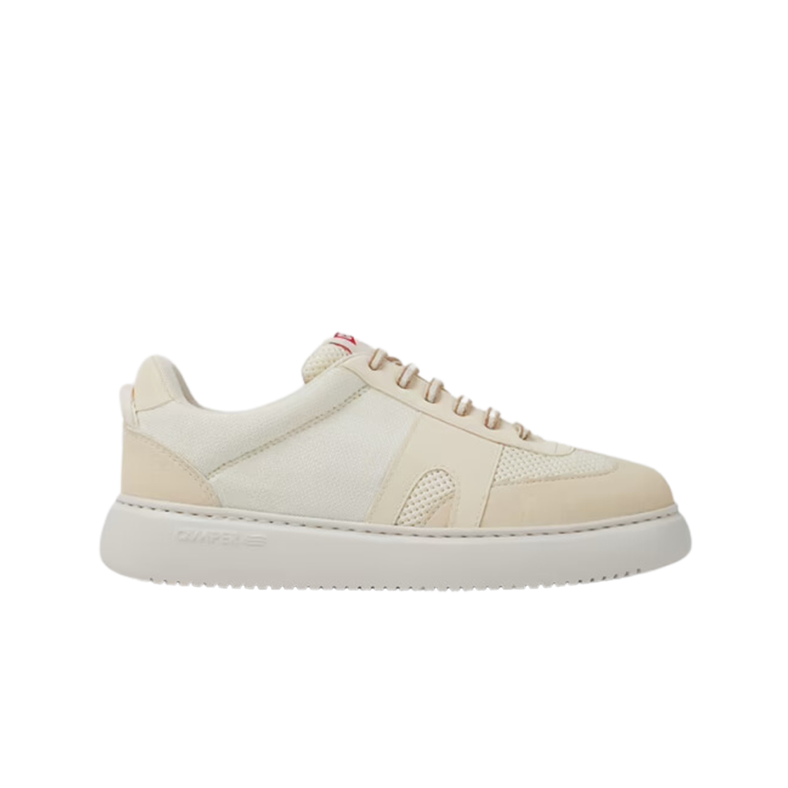 K201693-001 (W) Camper Runner K21 Sorona Mesh Sneakers White